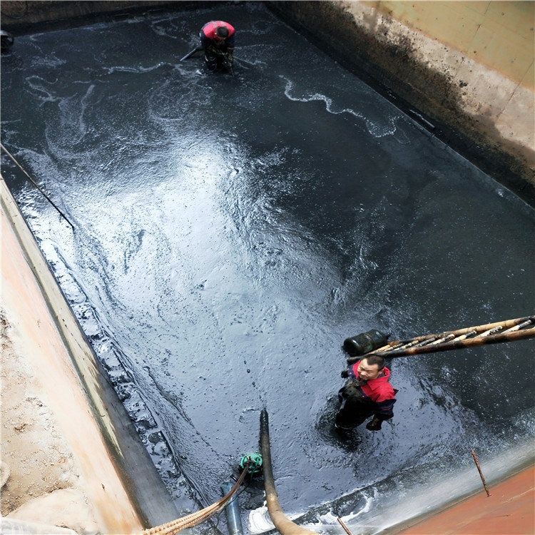龙门废水池清理
