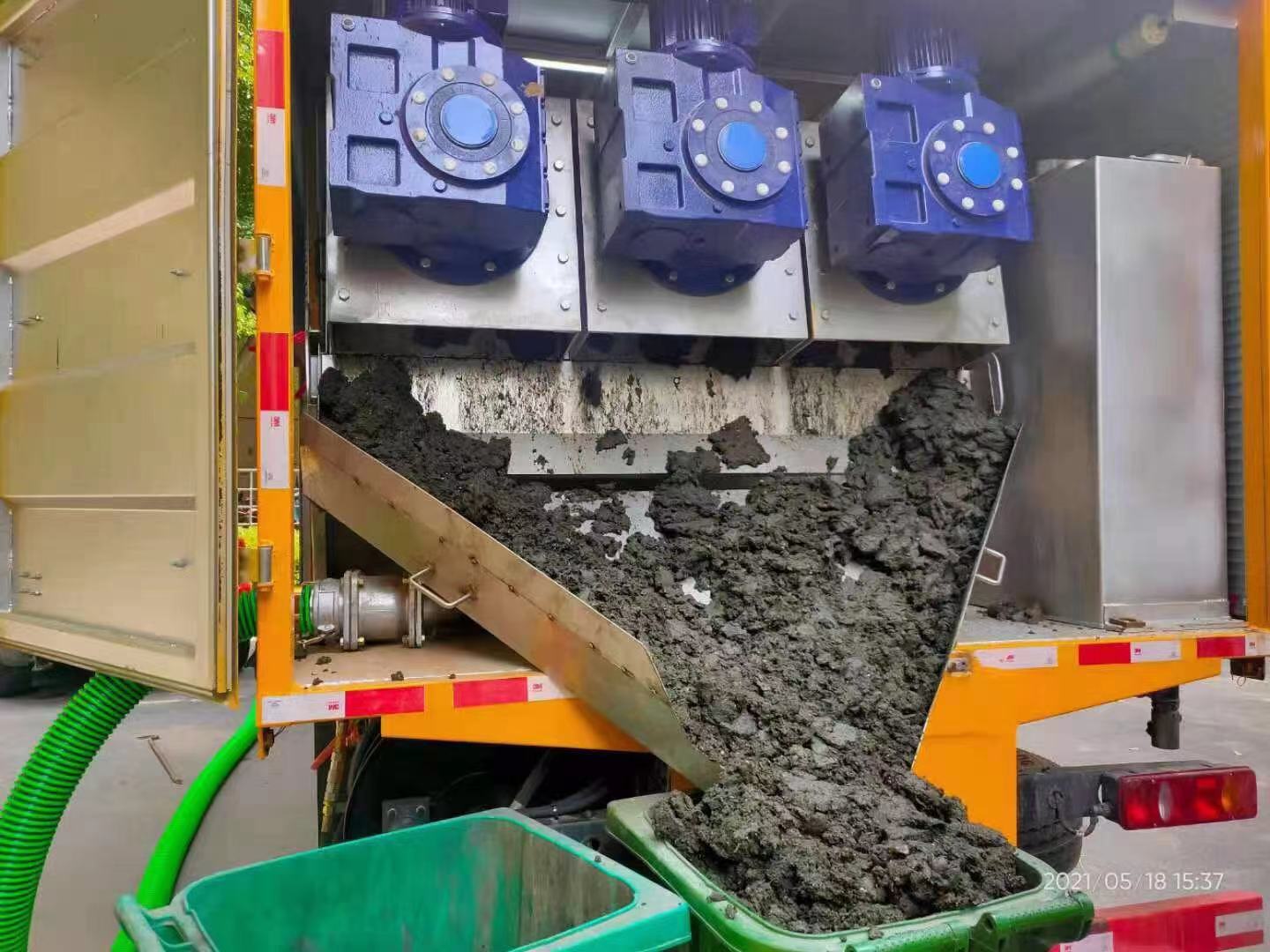 龙门化粪池清掏城市维护站-泥浆净化干湿分离处理